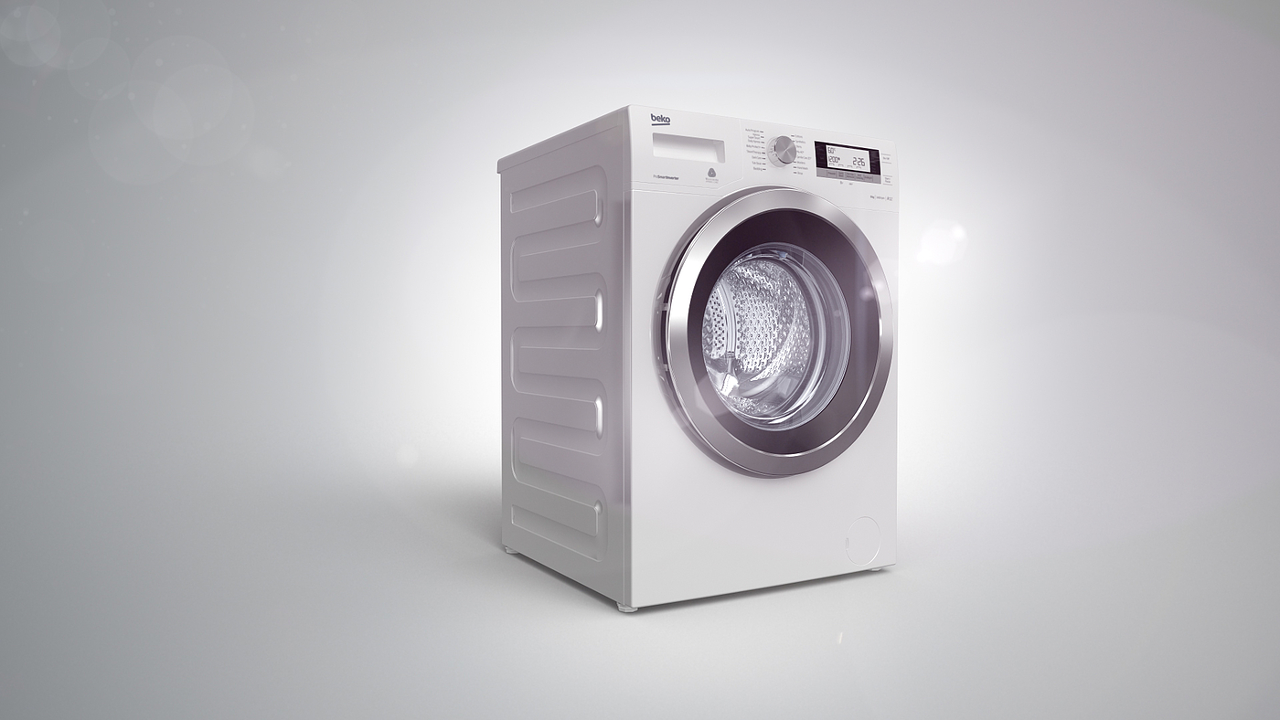 Beko washing machine，Washing machine，Drum washing machine，dynamic image ，