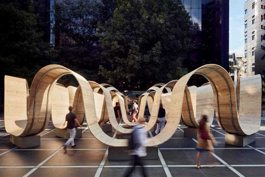 Urban furniture，Public seat，curve，