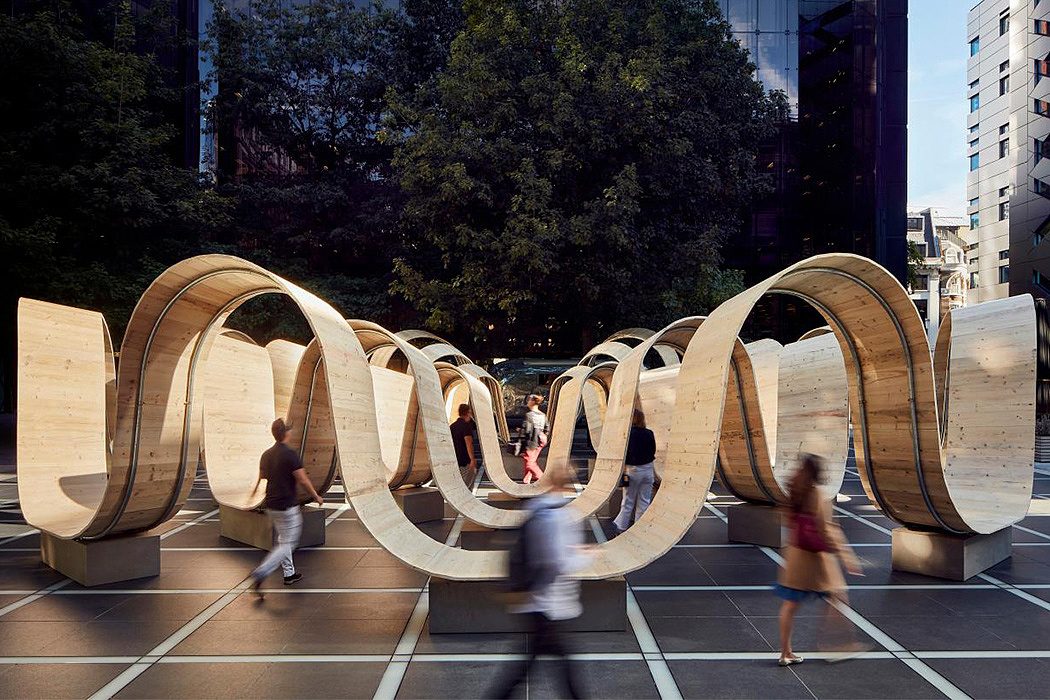 Urban furniture，Public seat，curve，