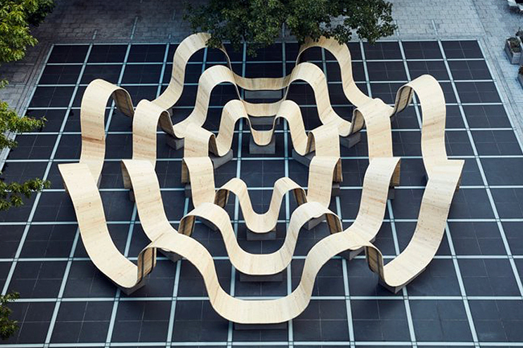 Urban furniture，Public seat，curve，