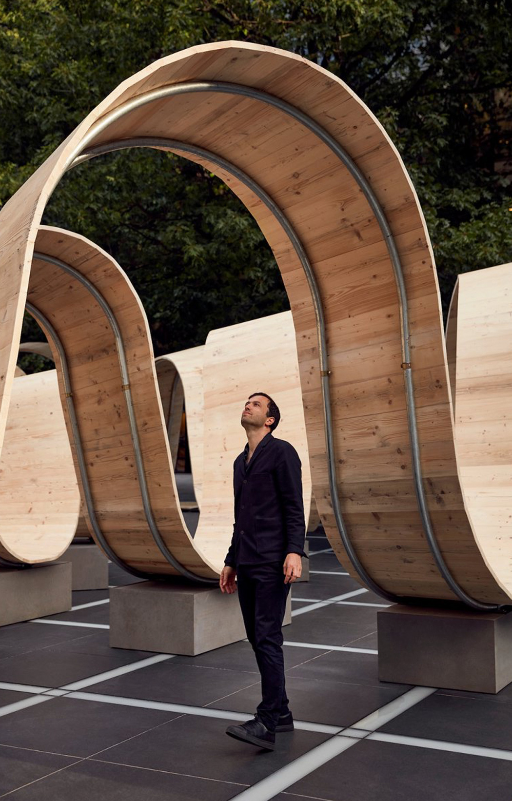 Urban furniture，Public seat，curve，