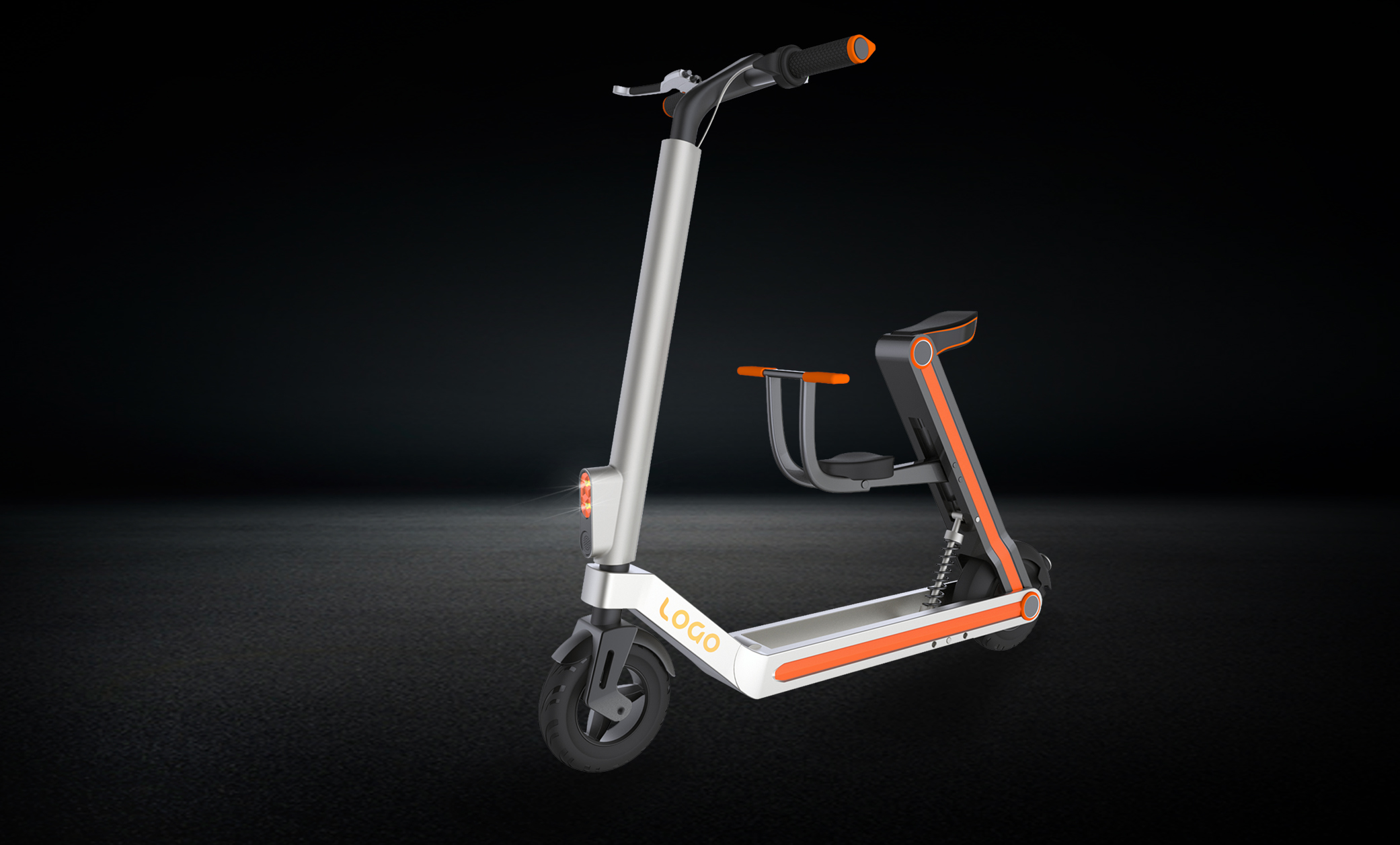 Folding electric scooter / scooter，