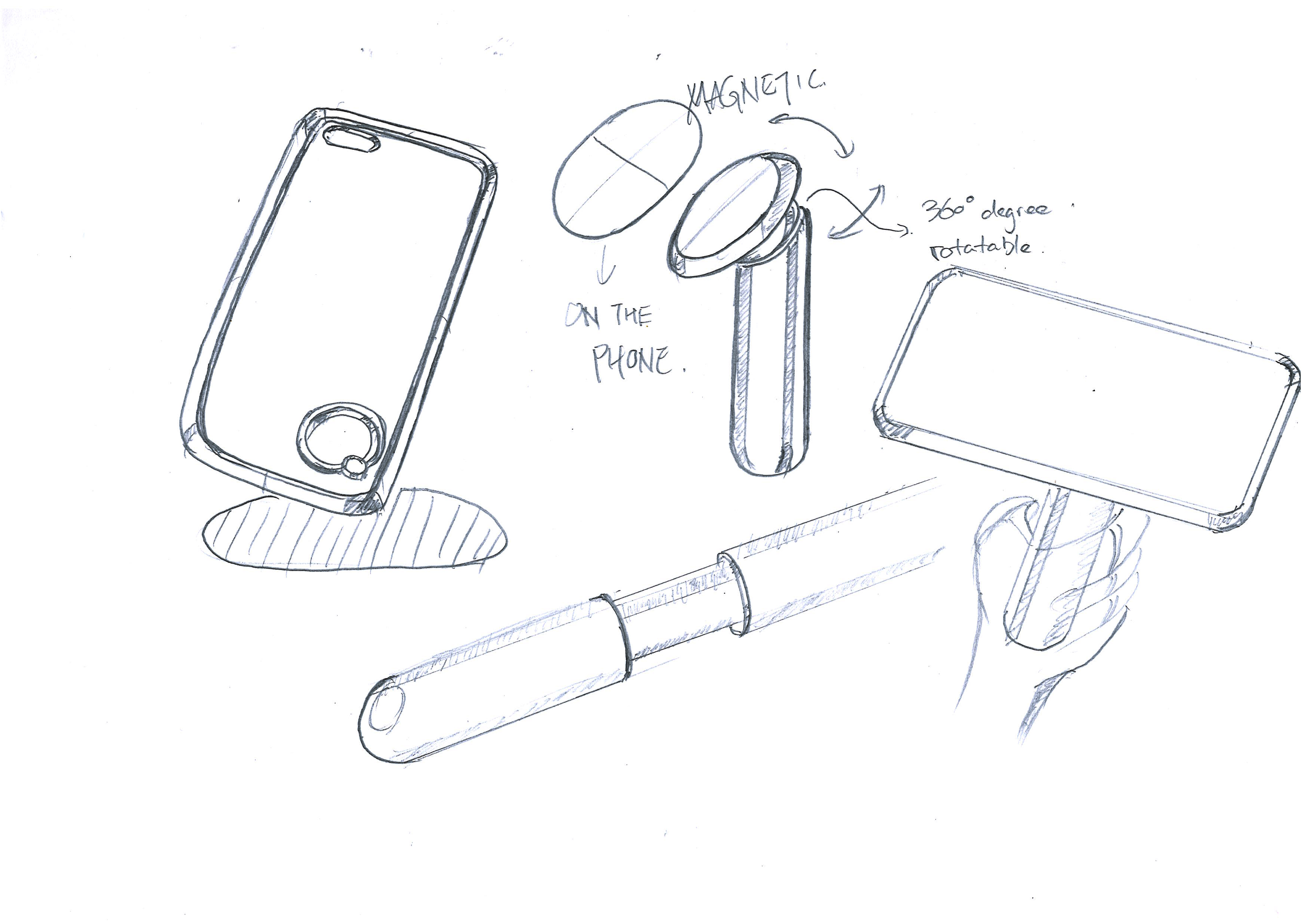 Selfie，iphone，selfie，Mobile phone bracket，Mobile phone shell，phonecase，