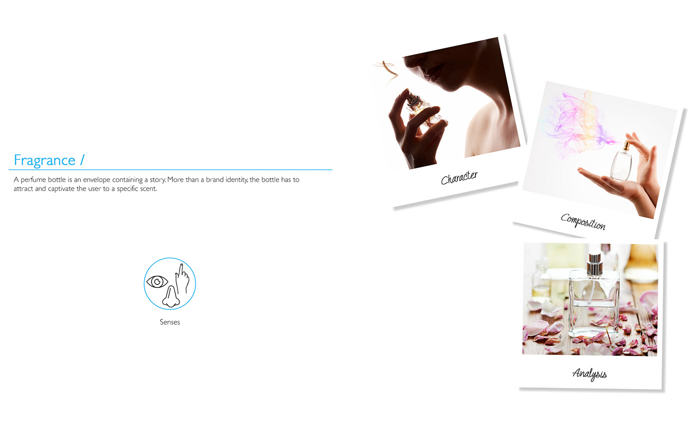 Perfume bottle，packing design，Glass，