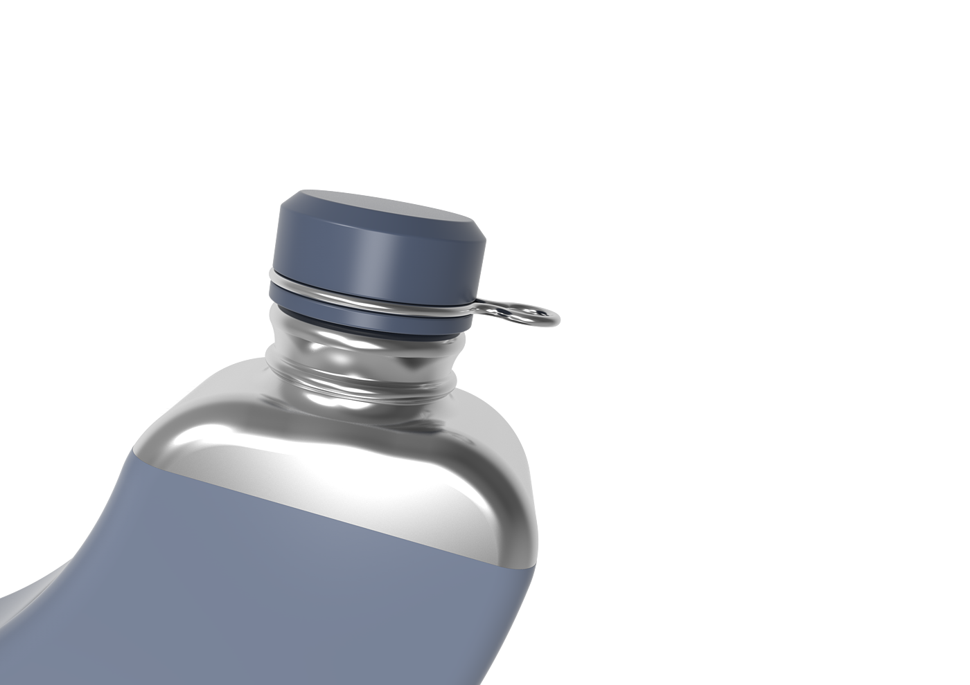 Portable，stainless steel，flagon，glass，