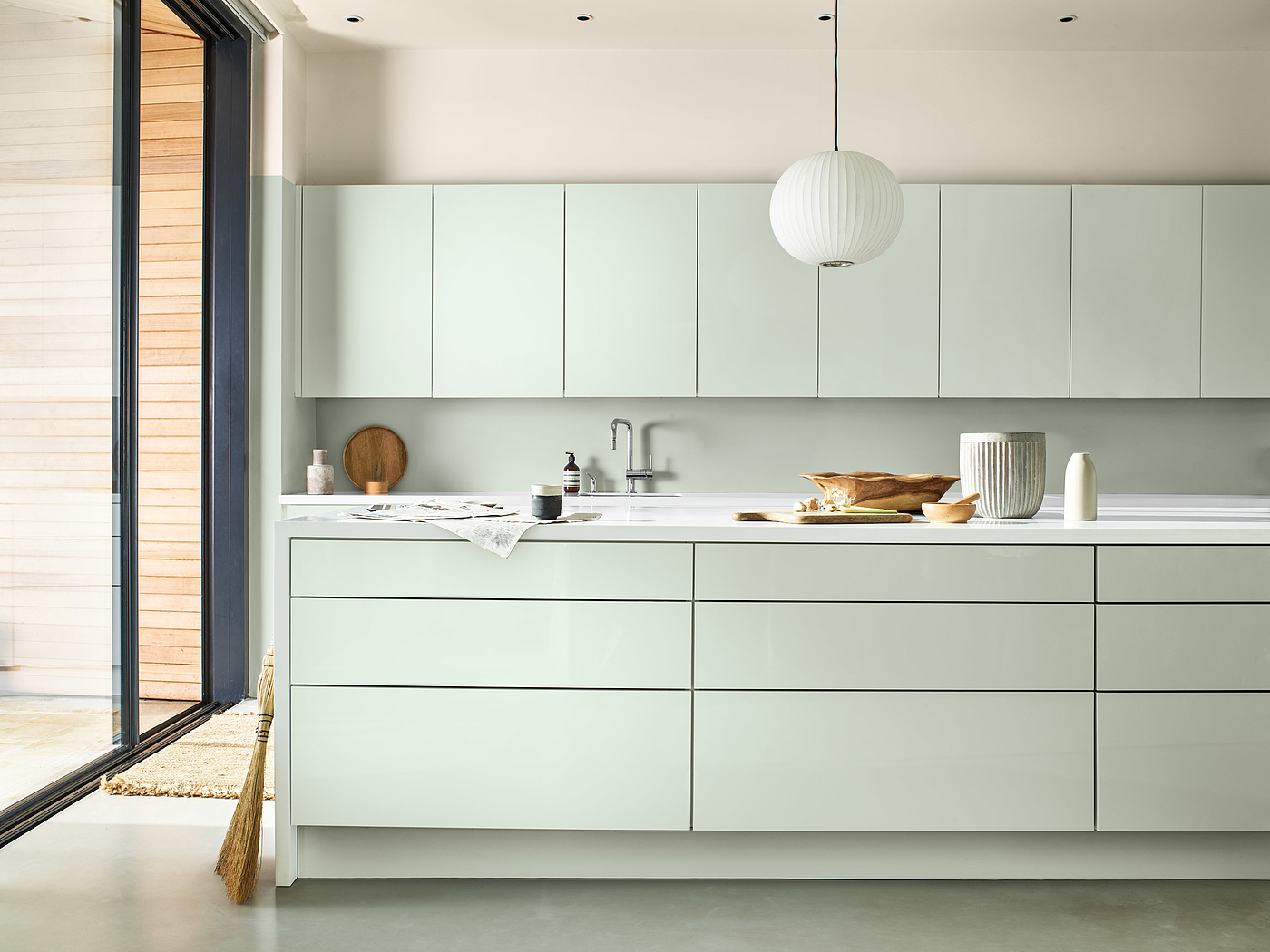 color，fashionable colour，Dulux color of the year，Hazy green，Interior design，