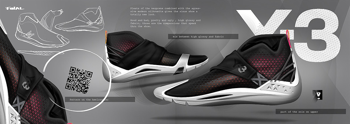 sneakers，y3，sinus，