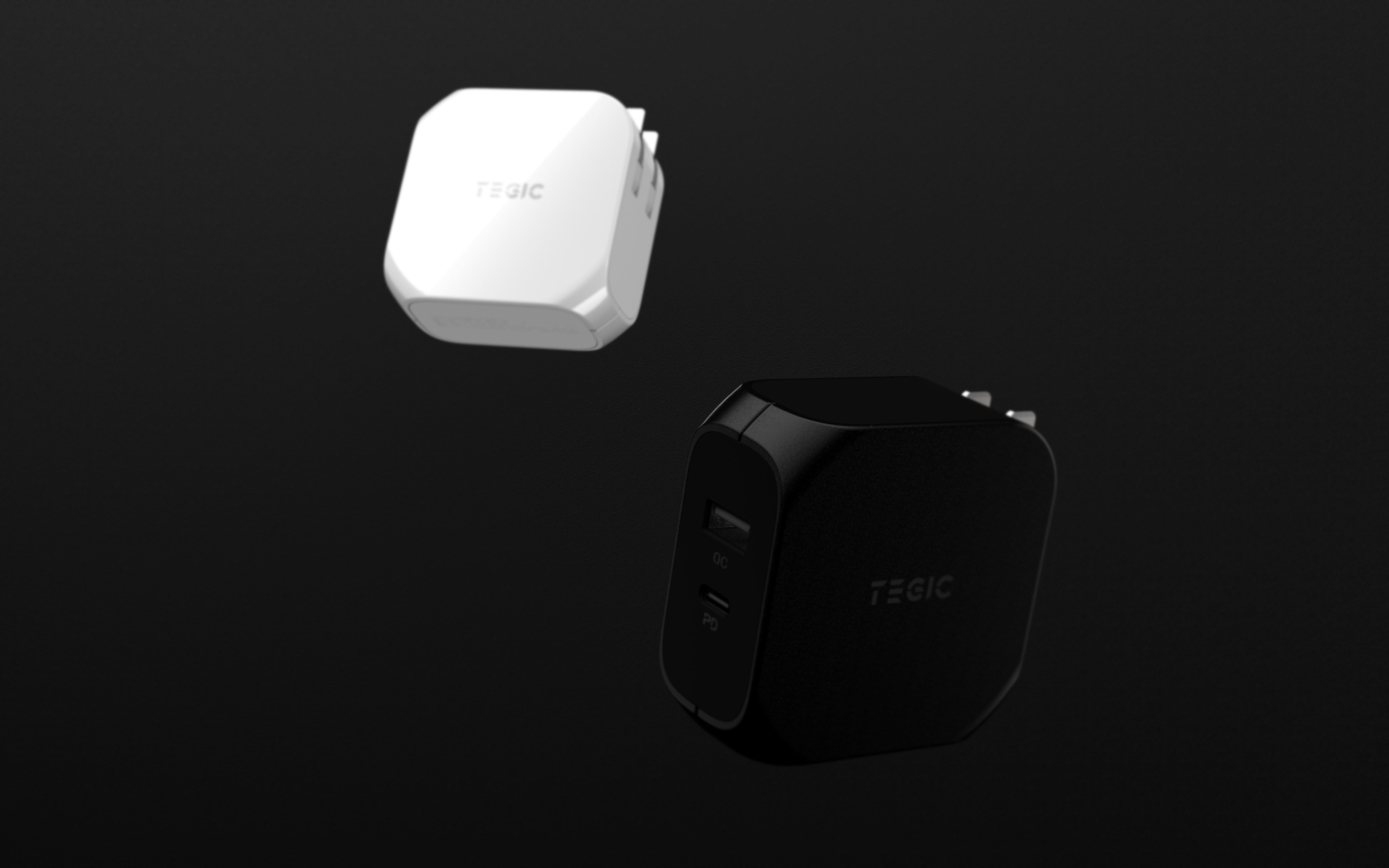 The power adapter，45W，Charging head，