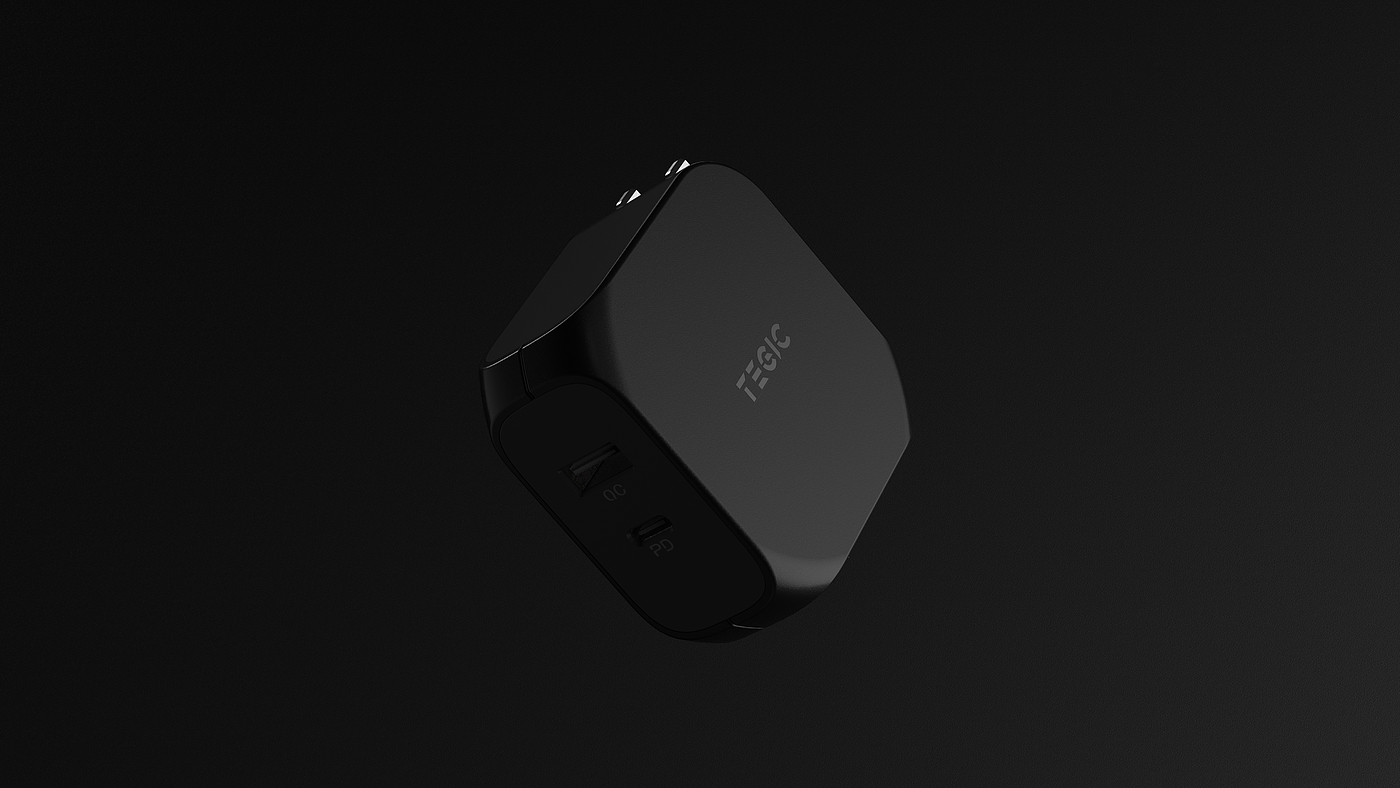 The power adapter，45W，Charging head，