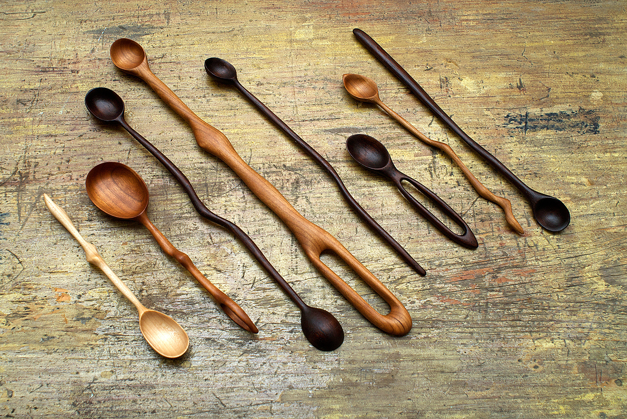 articles for daily use，Kitchen supplies，Spoon，wood，originality，