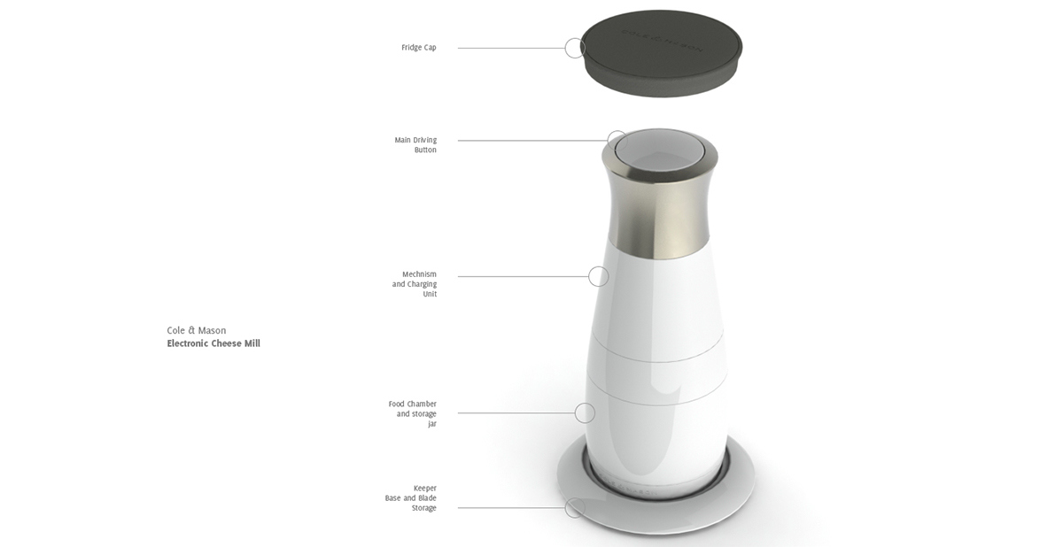 Kitchenware，Bian Jie，concise，smooth，product design，