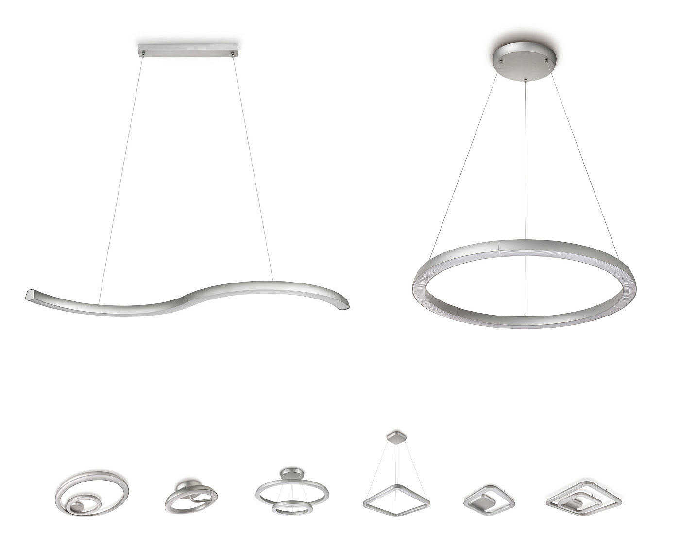 a chandelier，lamps and lanterns，modern，Philips，