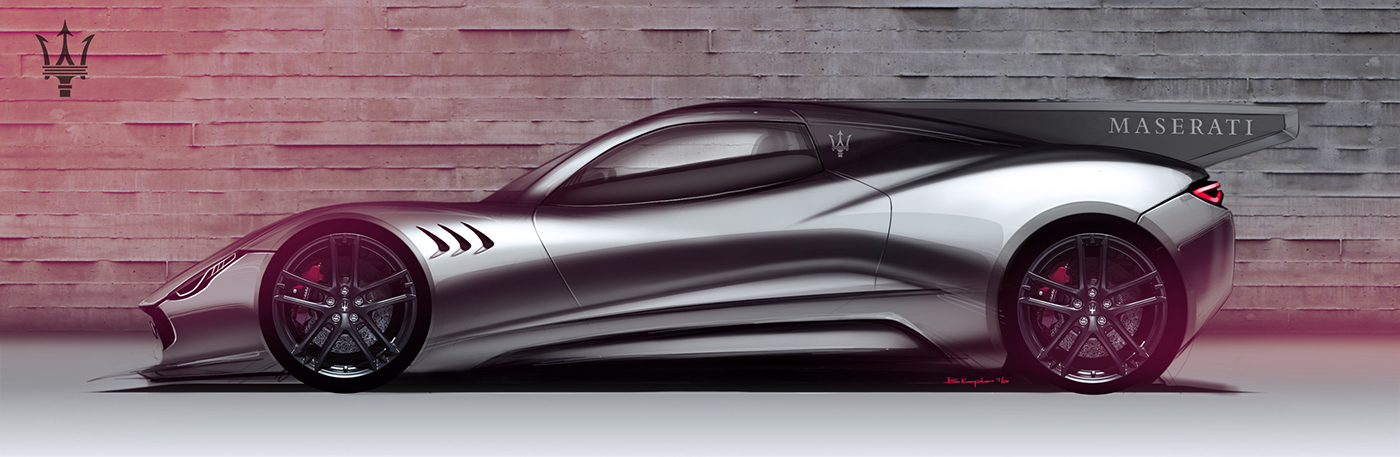 Automatic design，Hand drawn design，Traffic design，Render，industrial design，