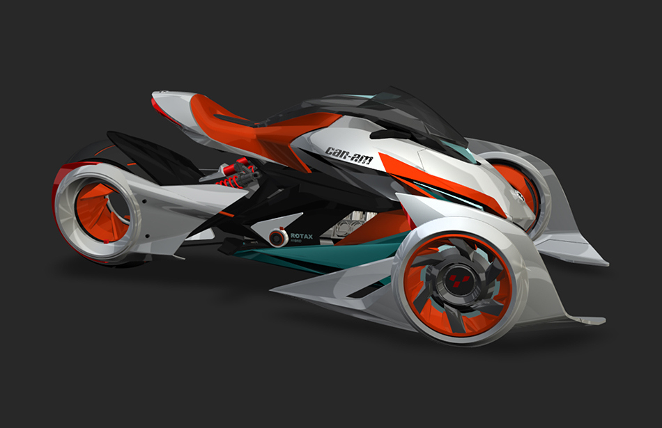 Hand drawn，intelligence，Cool，racing，industrial design，