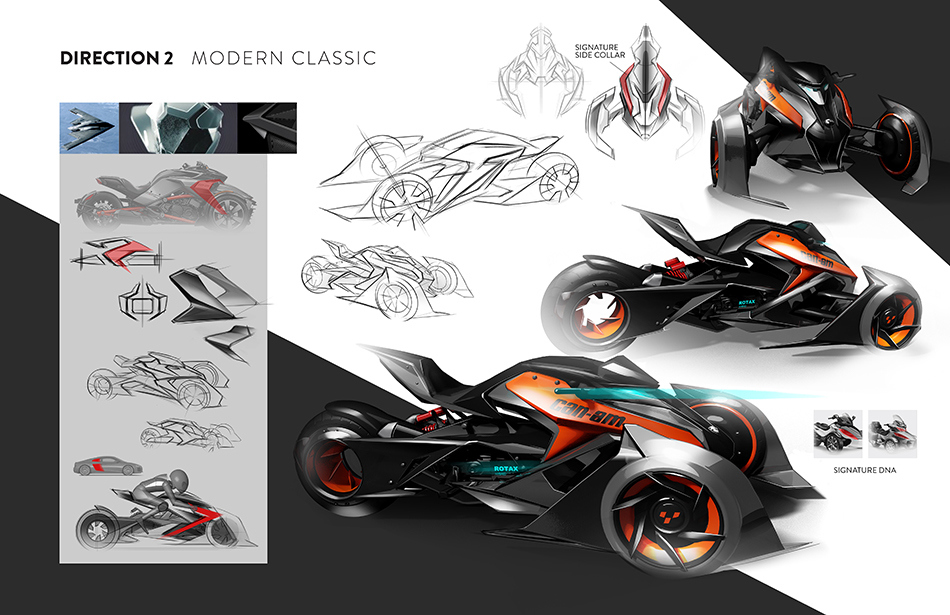Hand drawn，intelligence，Cool，racing，industrial design，