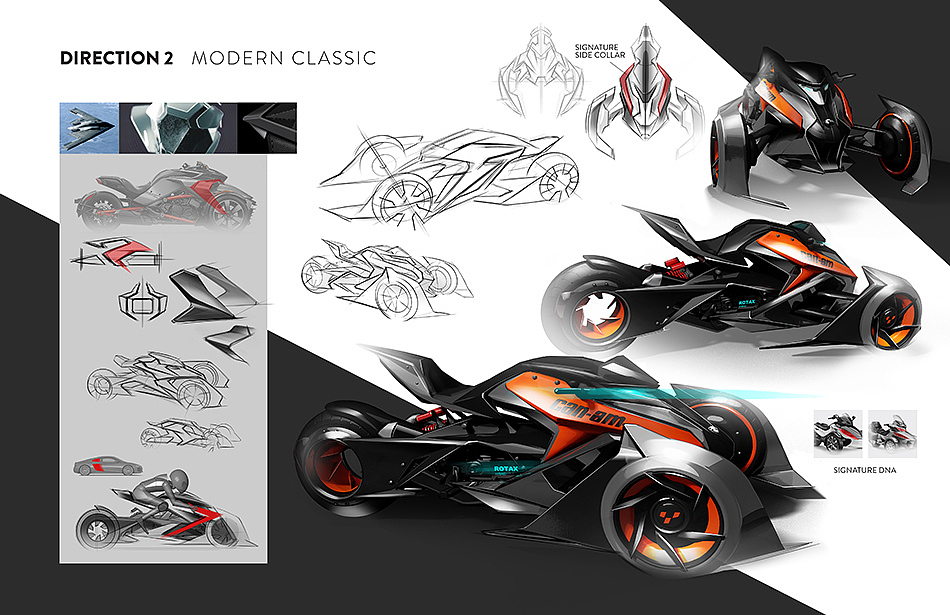 Hand drawn，intelligence，Cool，racing，industrial design，