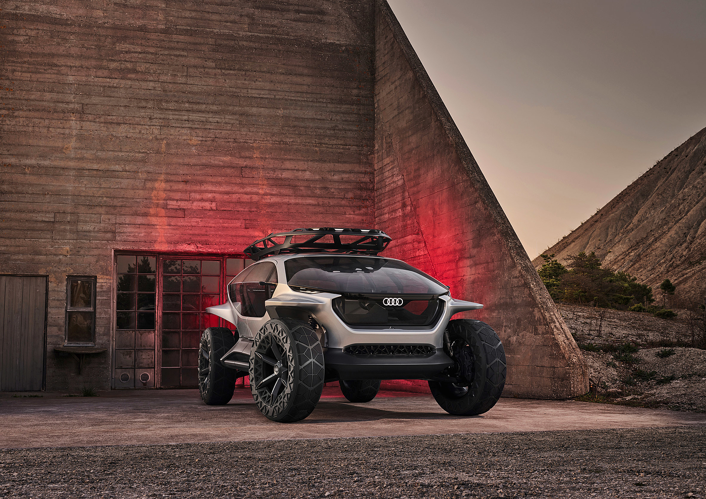 artificial intelligence，concept，Off-road vehicle，audi，