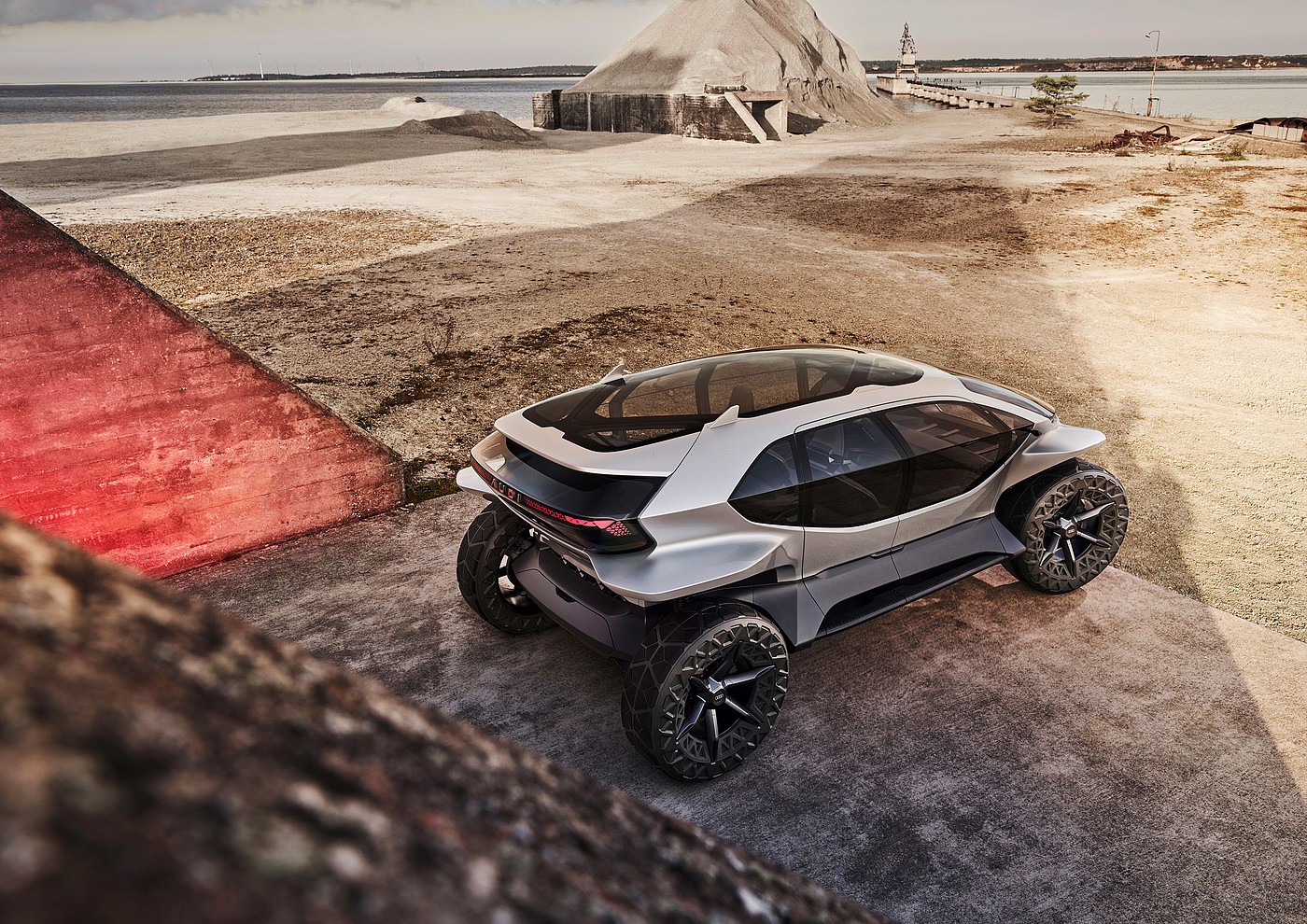 artificial intelligence，concept，Off-road vehicle，audi，