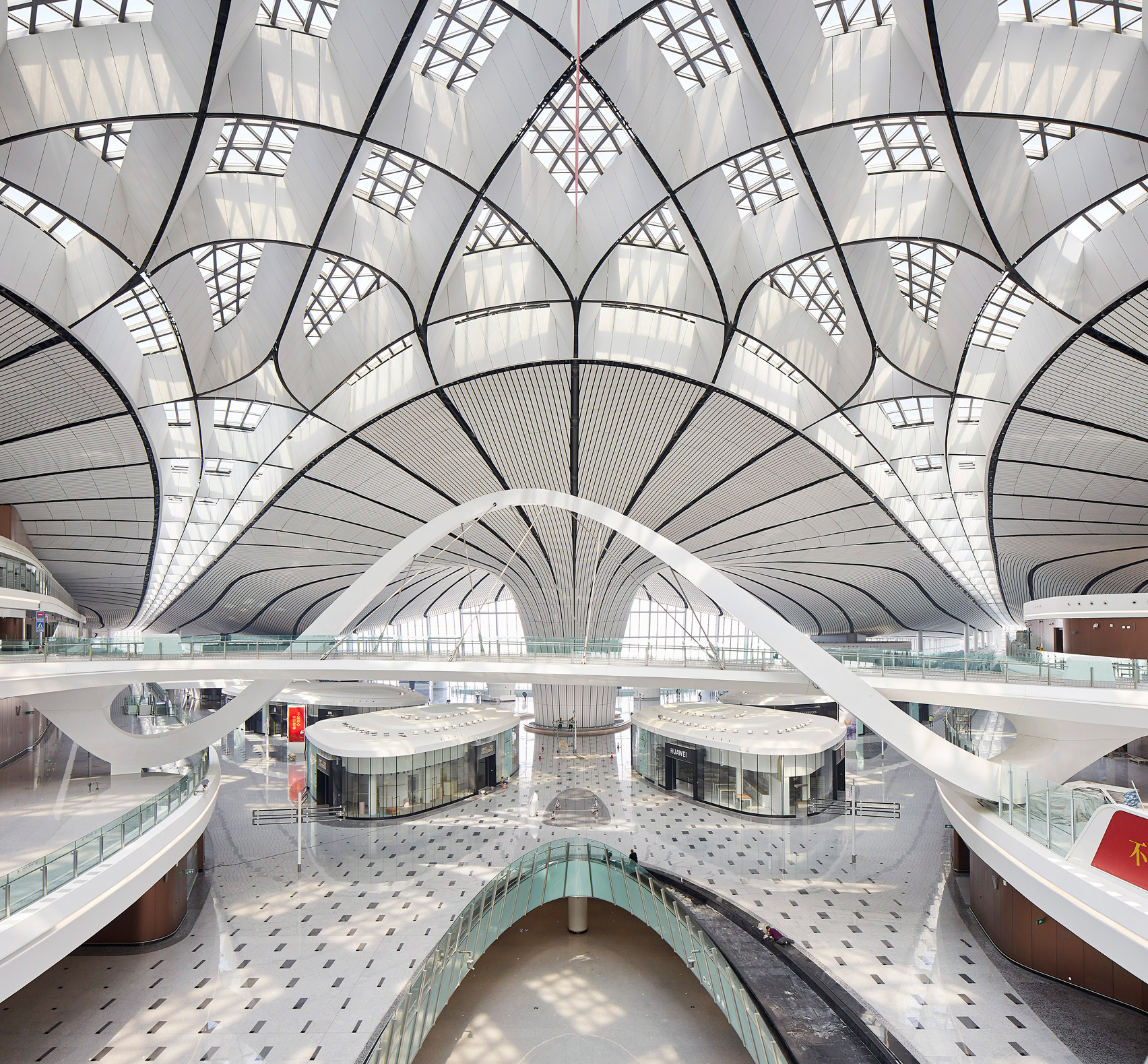 airport，Starfish，compact，Zaha Hadid，Beijing Airport，