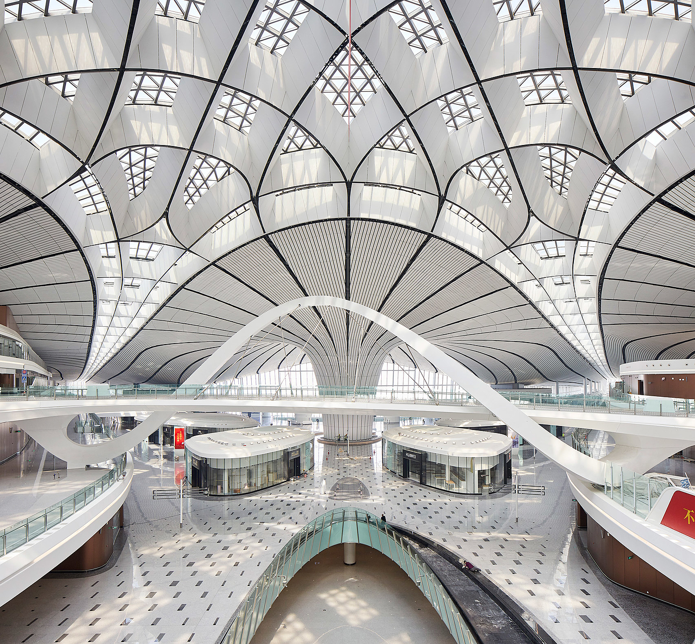 airport，Starfish，compact，Zaha Hadid，Beijing Airport，