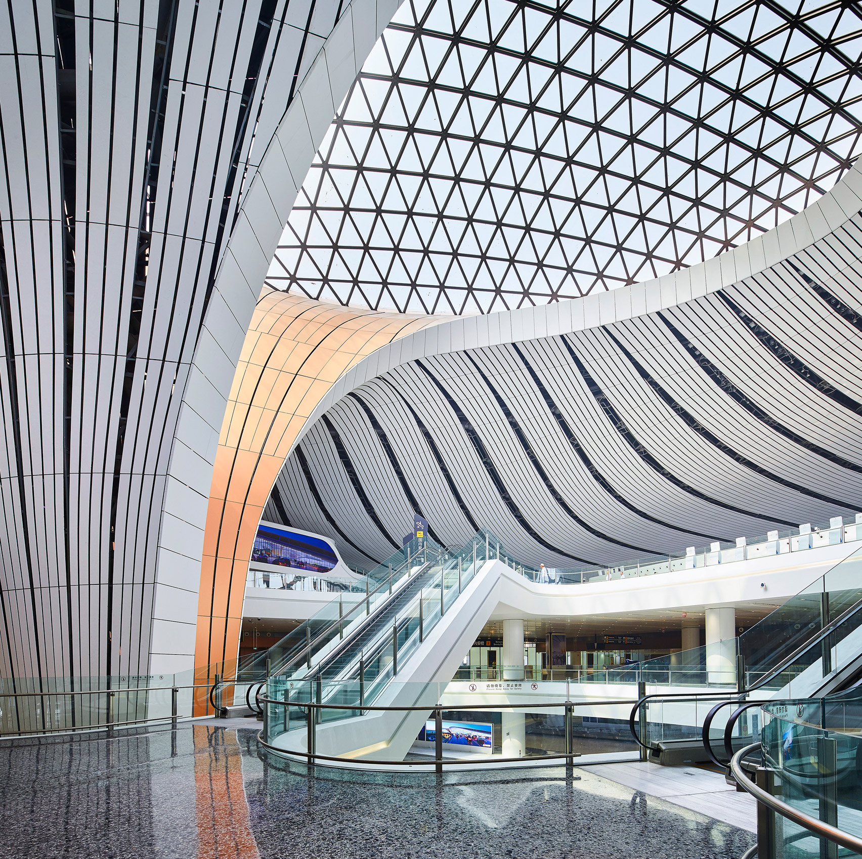 airport，Starfish，compact，Zaha Hadid，Beijing Airport，