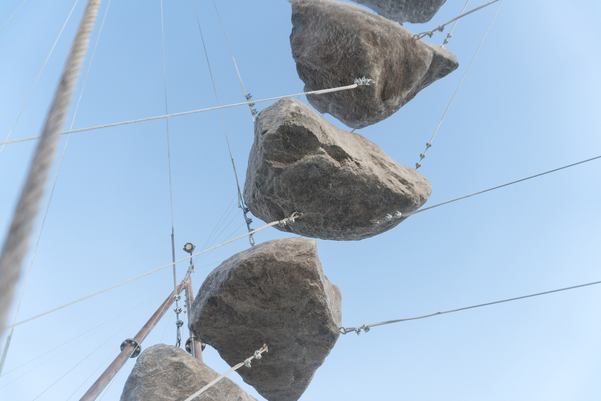 Stone 27，device，suspension，stone，to climb，