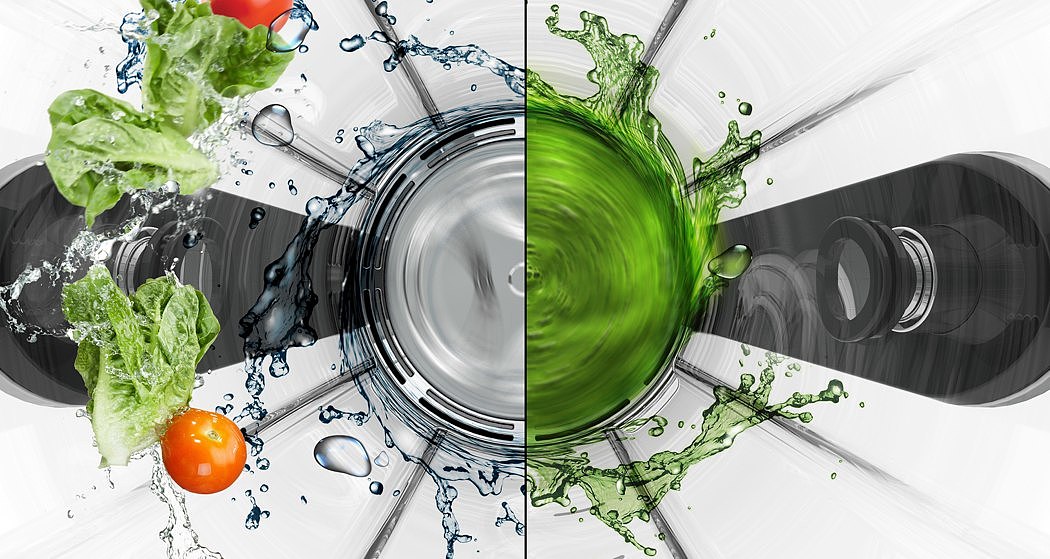 Metal，Juicer，Dual Mixer，