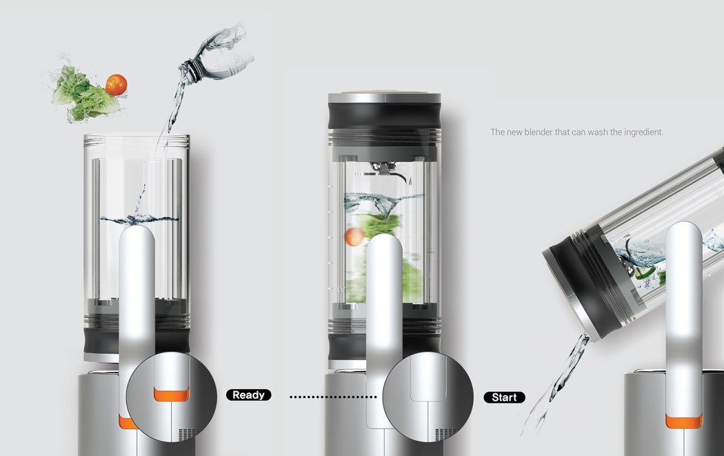 Metal，Juicer，Dual Mixer，