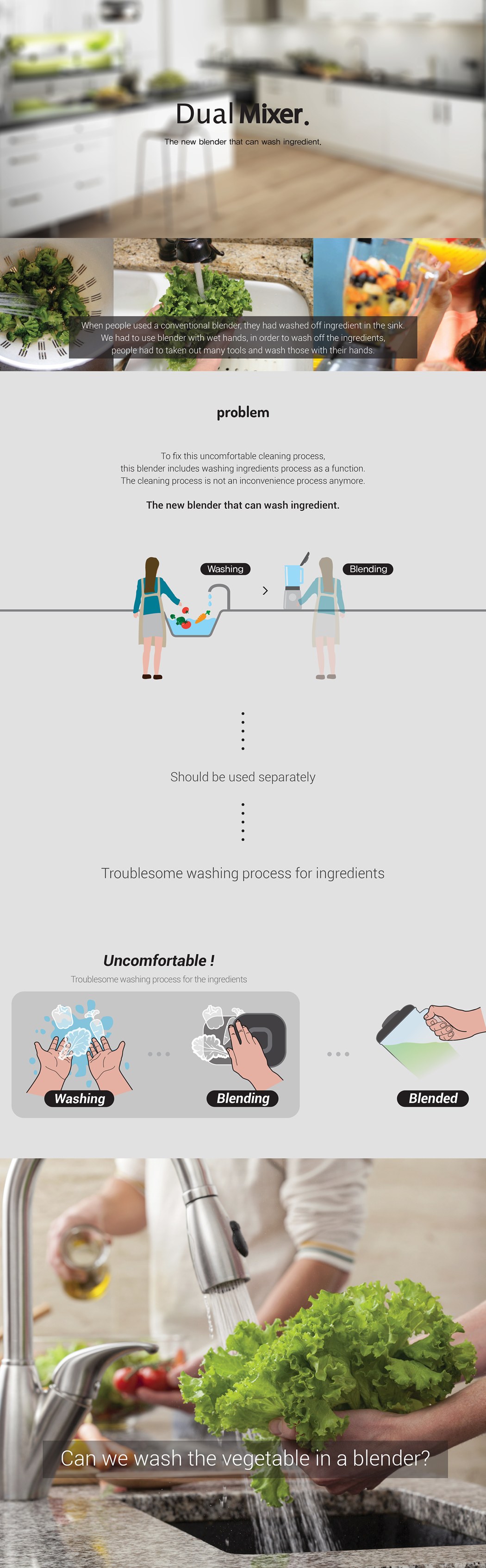 Metal，Juicer，Dual Mixer，