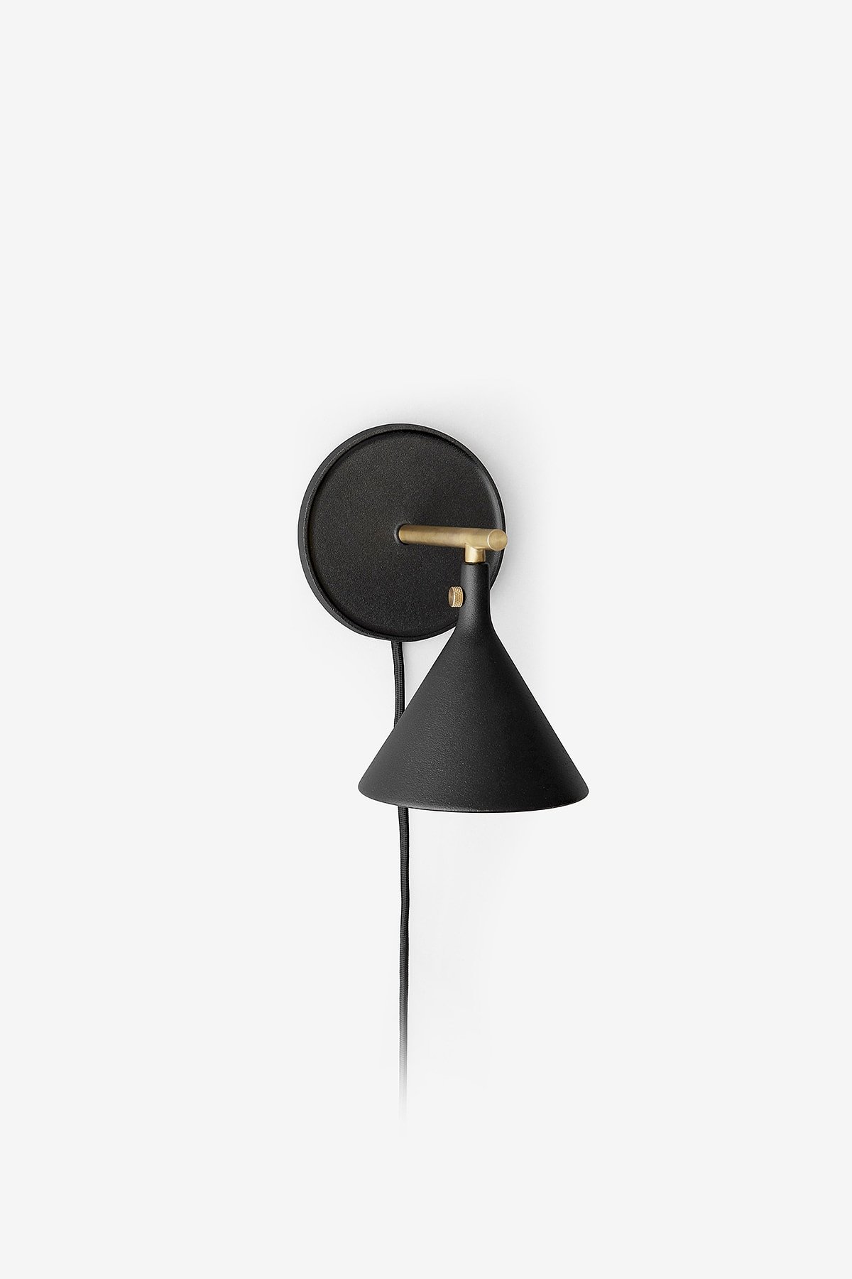 black，Wall lamp，Cast Sconce，