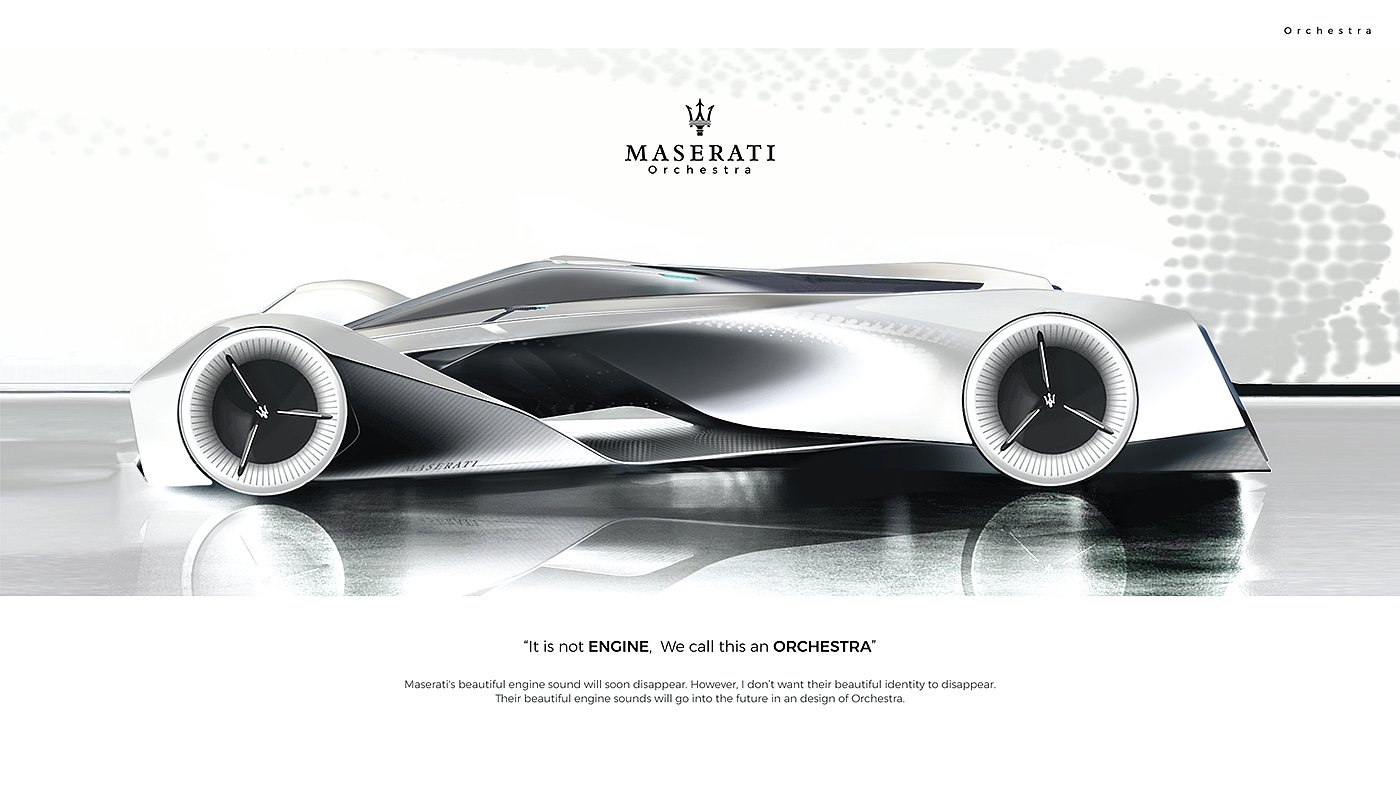 conceptual design，Automobile design，MASERATI_ORCHESTRA，