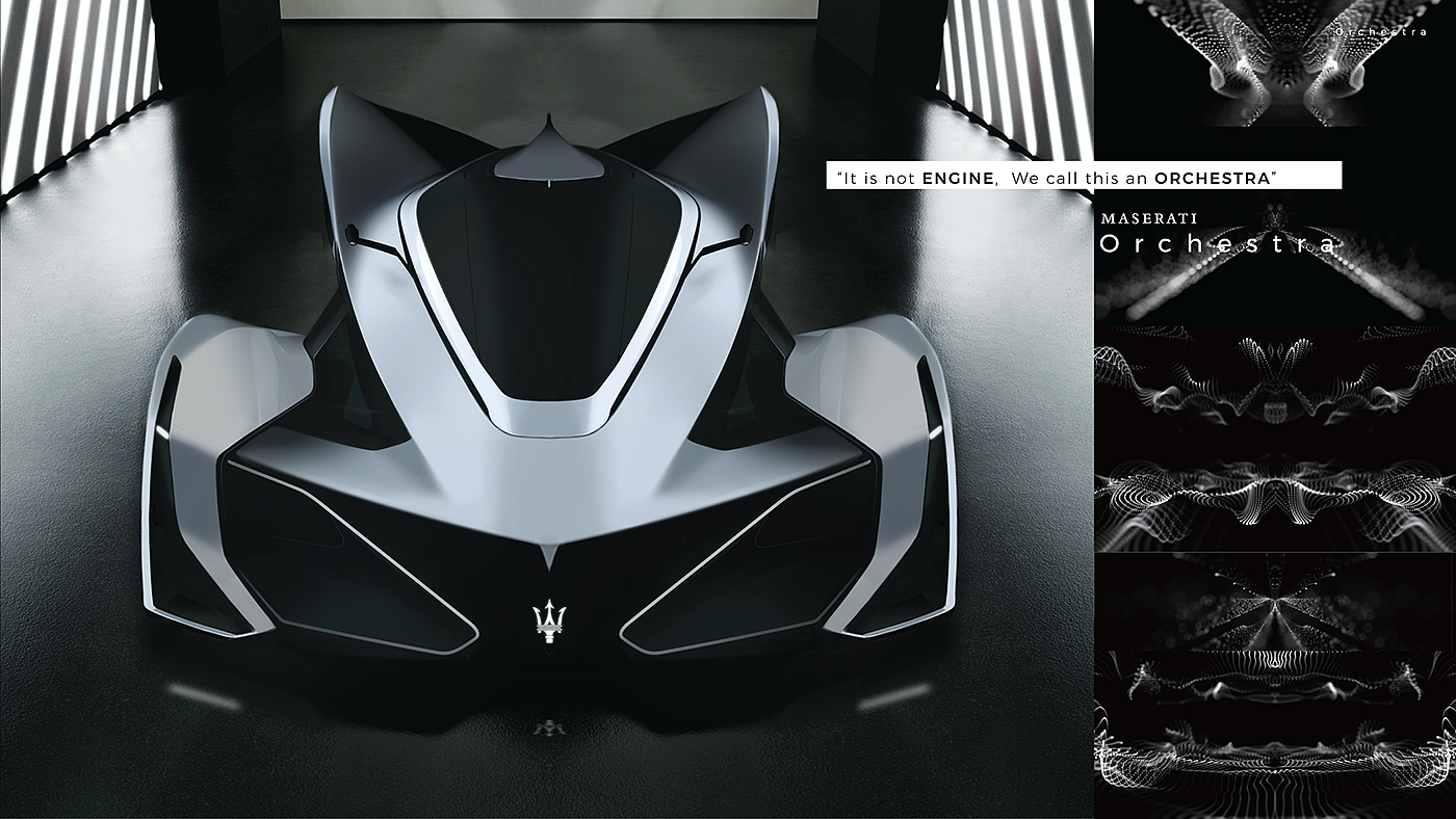 conceptual design，Automobile design，MASERATI_ORCHESTRA，