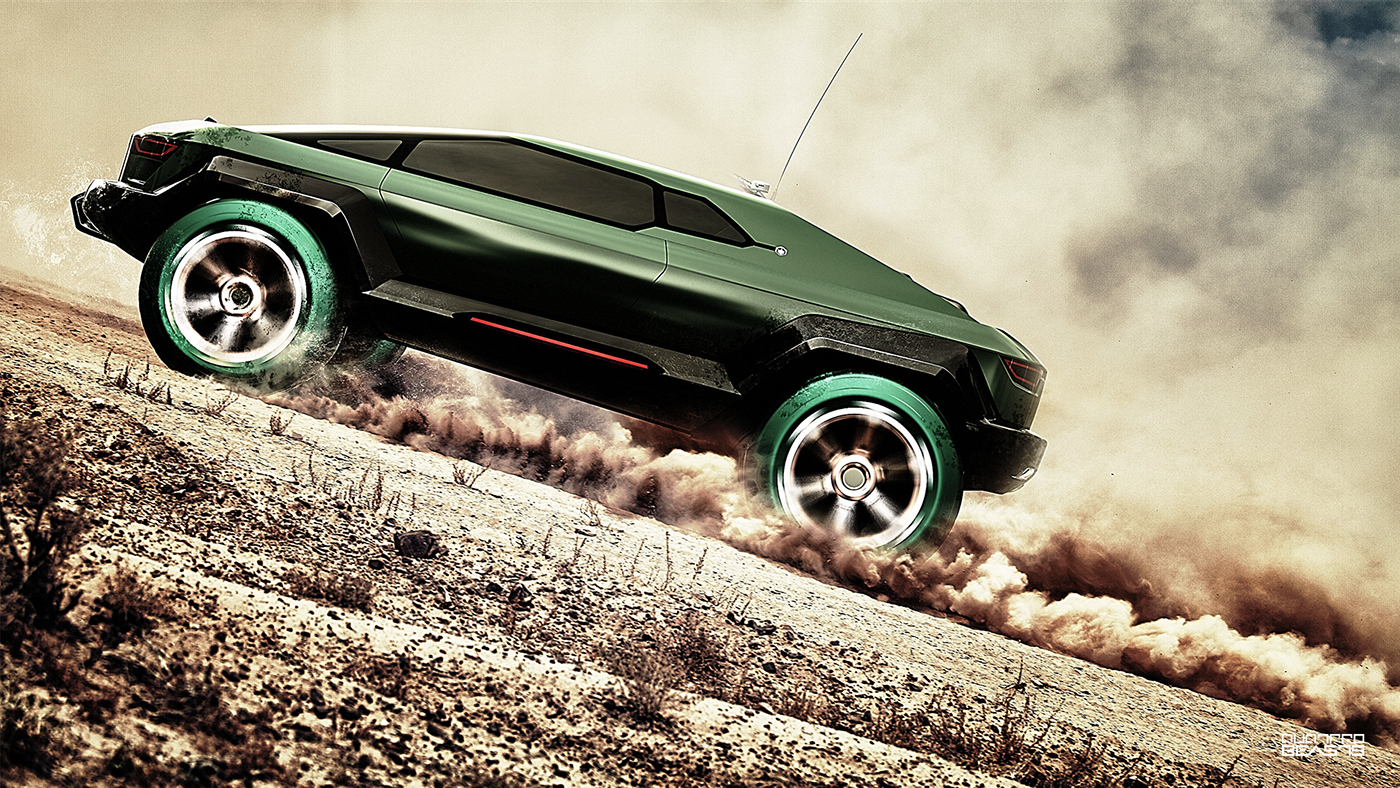 cross-country，racing，Sports car，Render，Visual design，