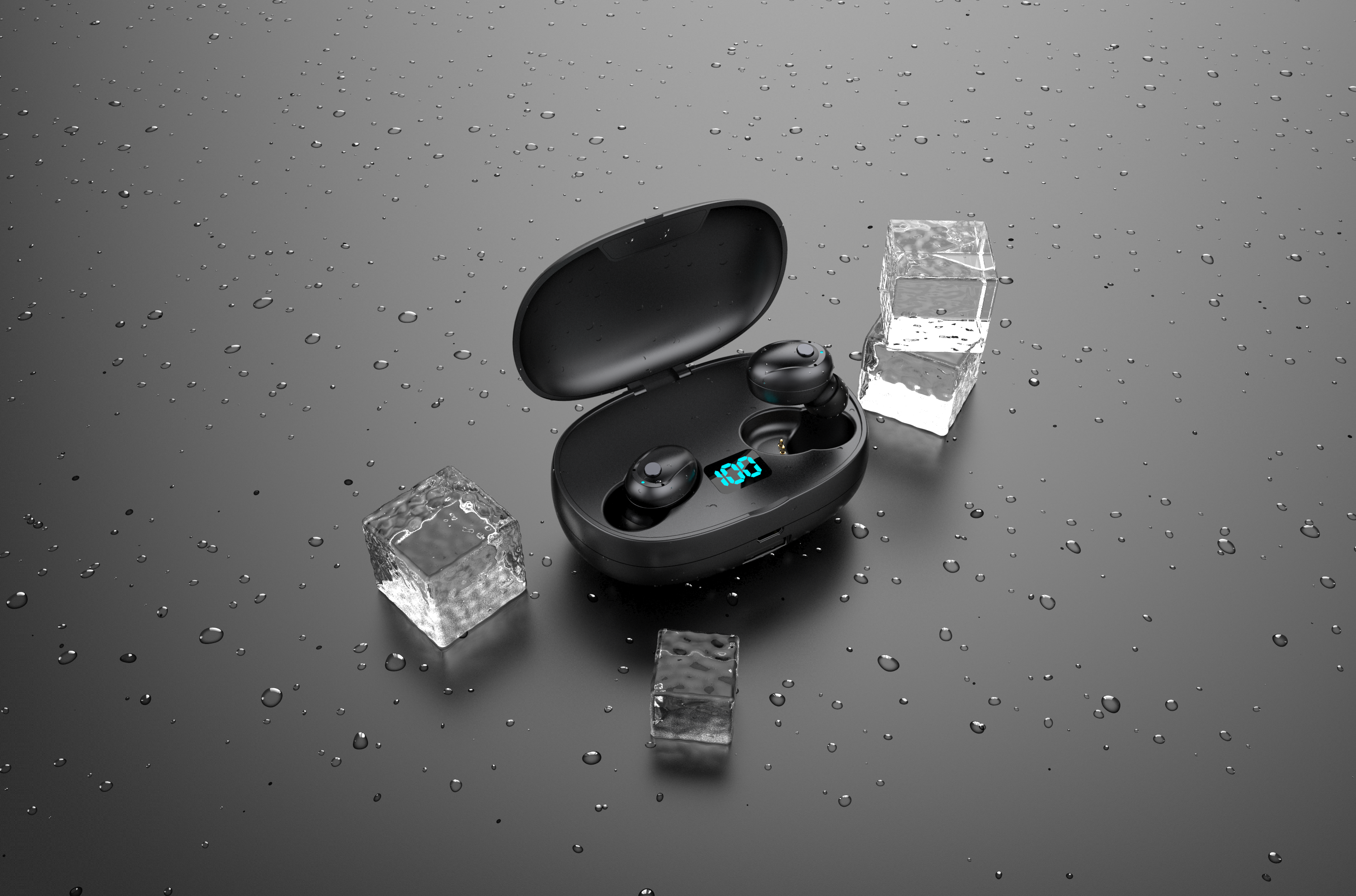 headset，Bluetooth headset，scene，True wireless，