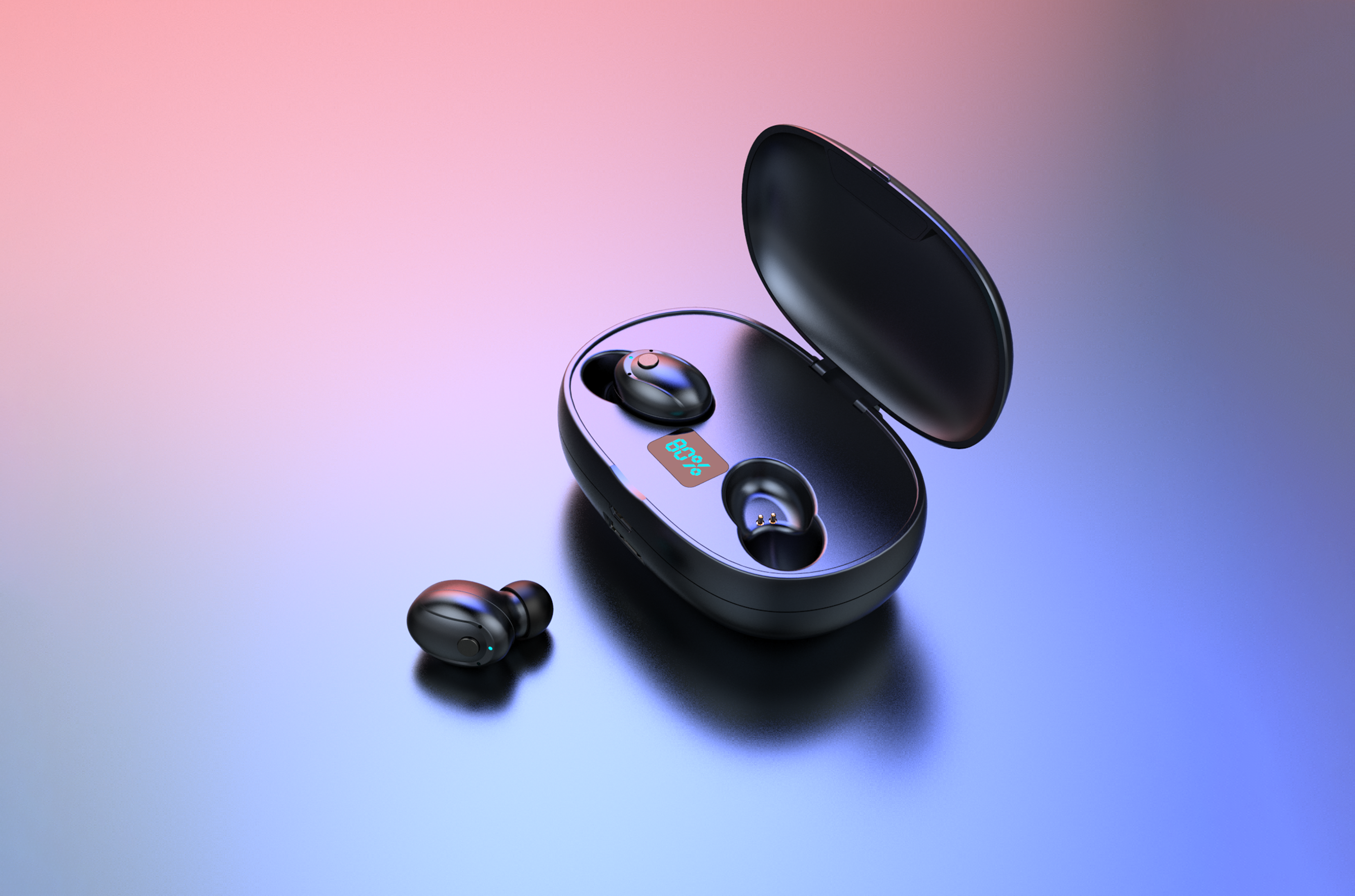 headset，Bluetooth headset，scene，True wireless，