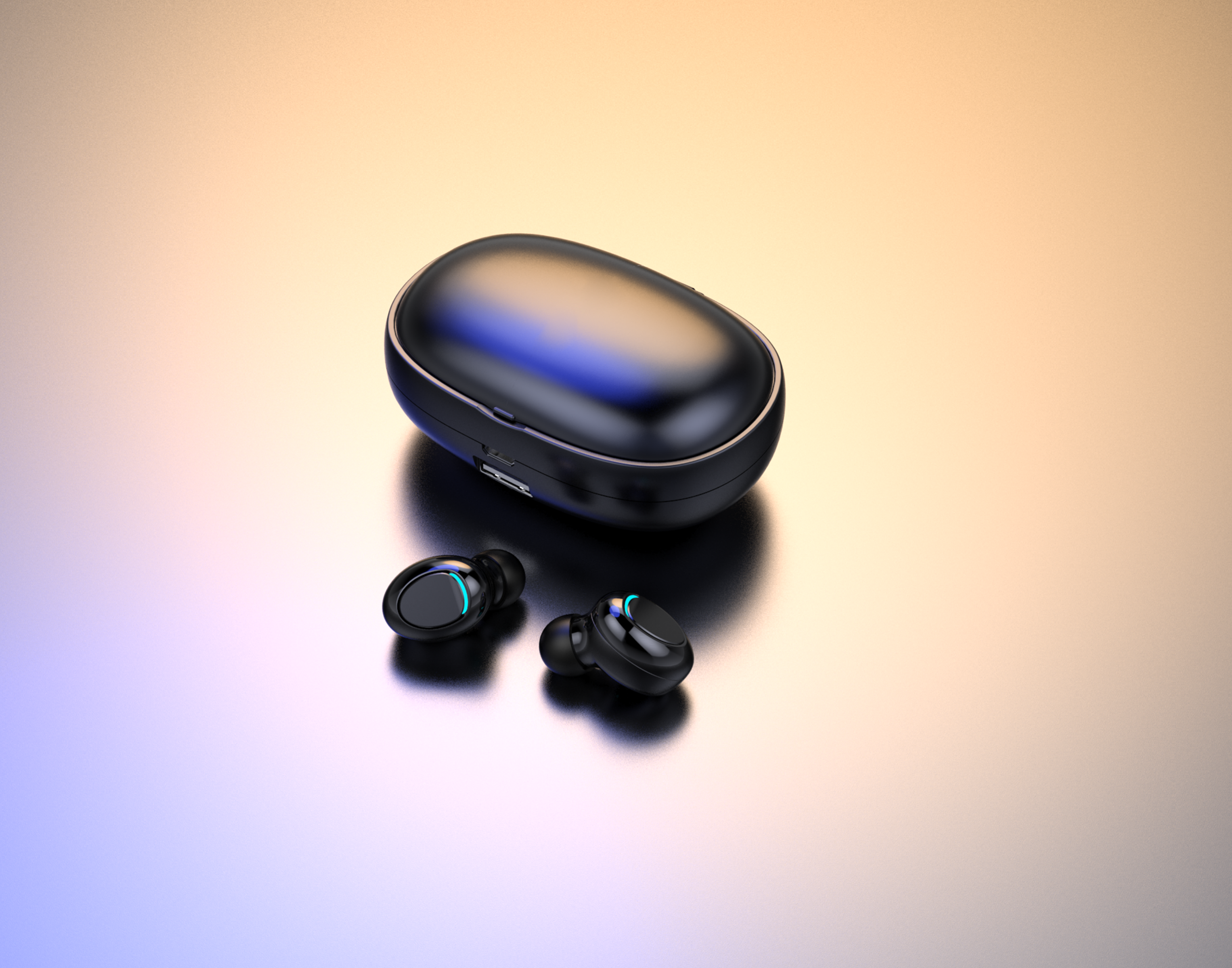 Bluetooth，headset，Bluetooth headset，True wireless，Wireless headset，scene，