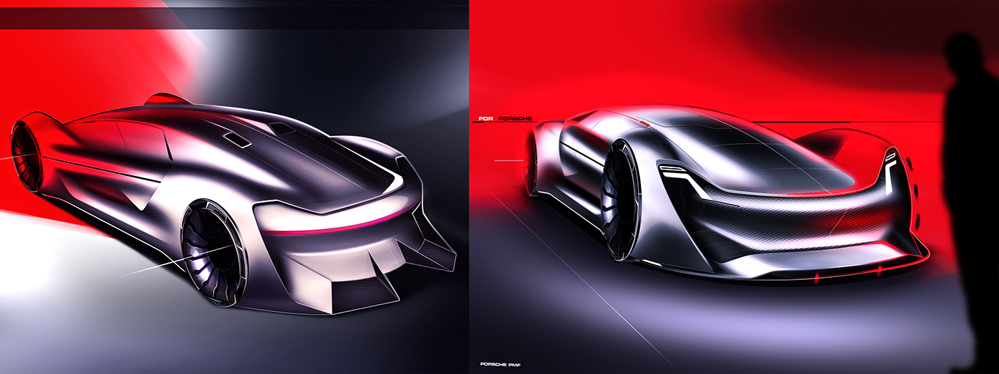 Automatic design，Sports car，Visual design，Cool，fashion，