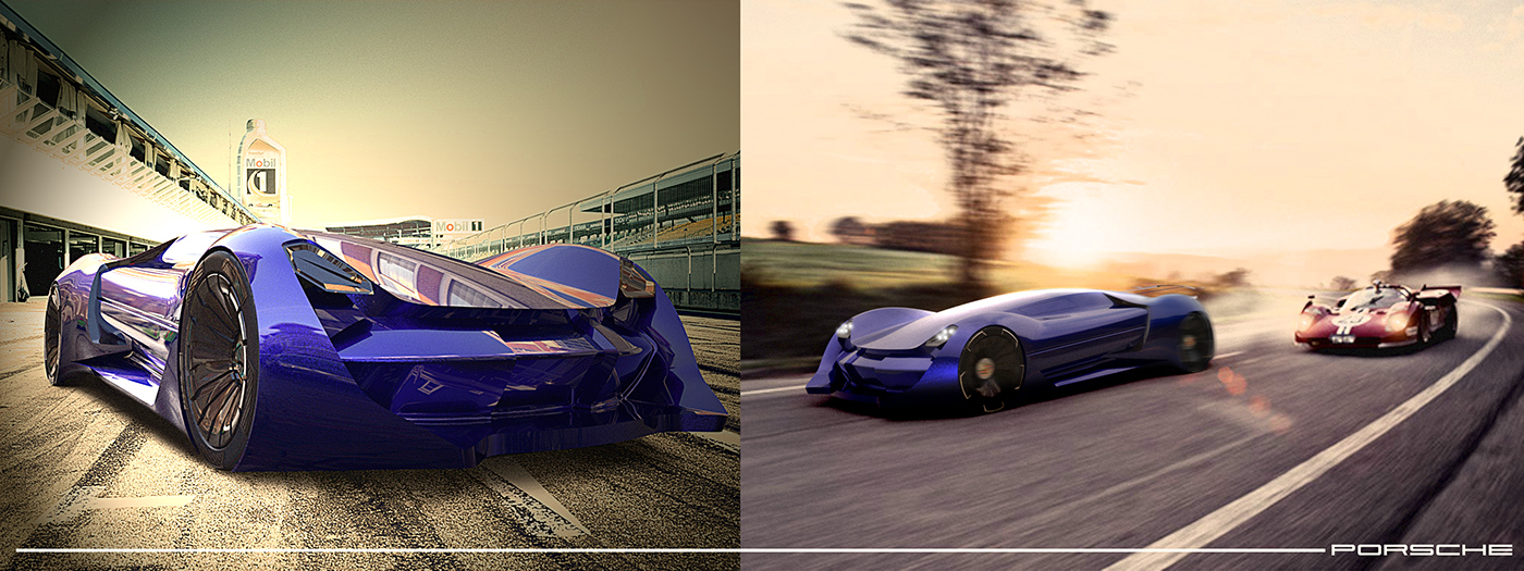 Automatic design，Sports car，Visual design，Cool，fashion，