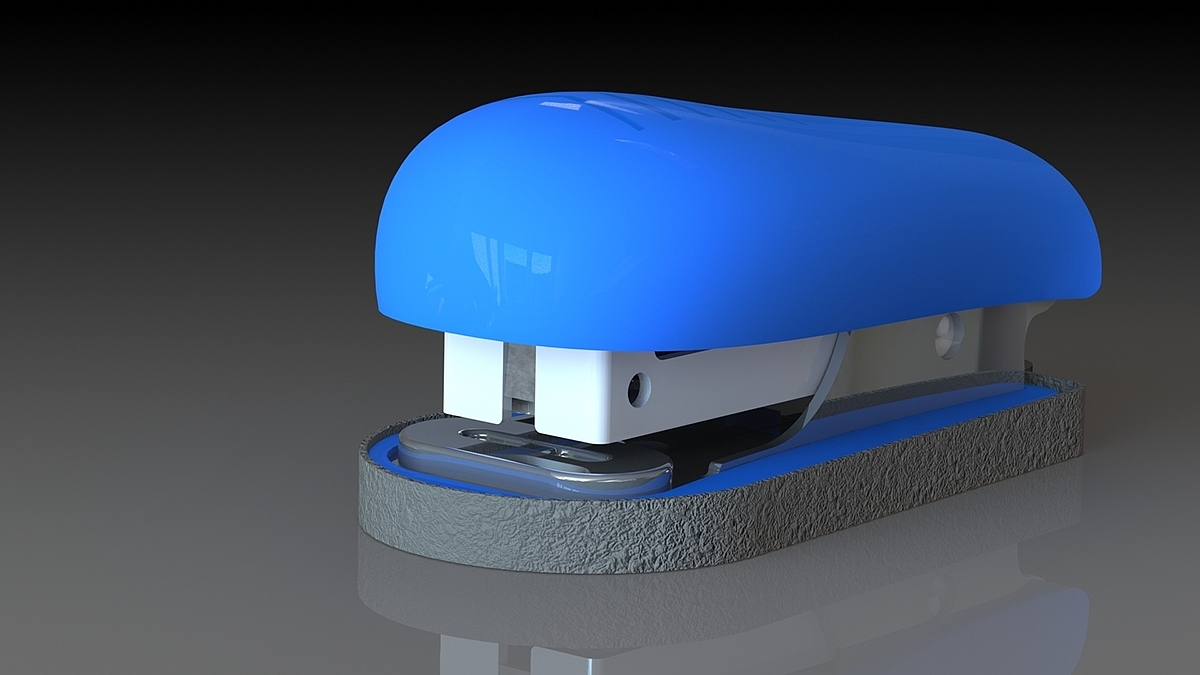 stapler，industrial design，product design，modeling，Render，effect，