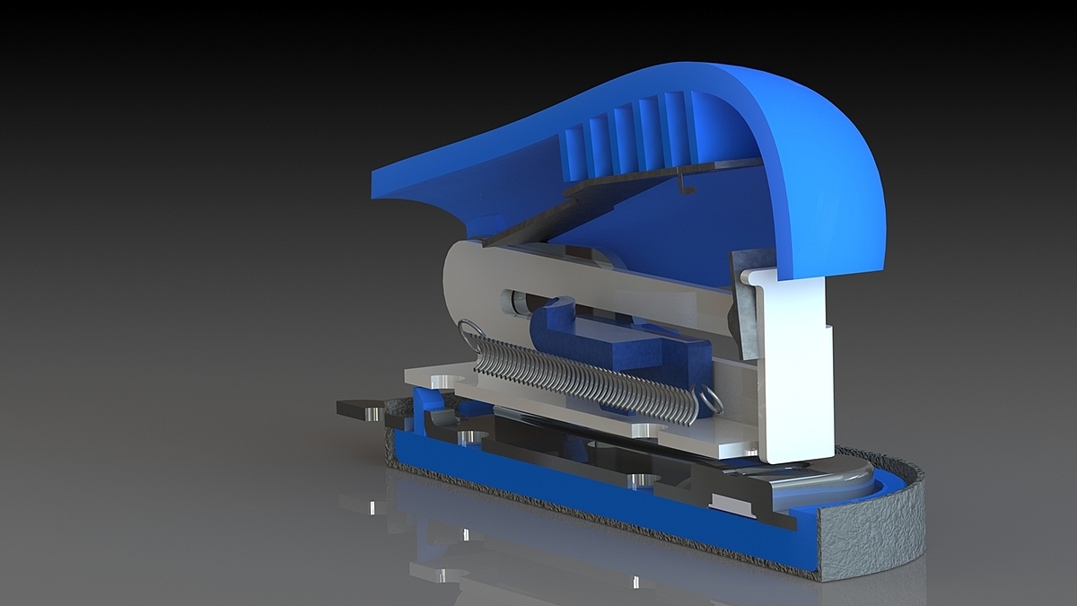 stapler，industrial design，product design，modeling，Render，effect，