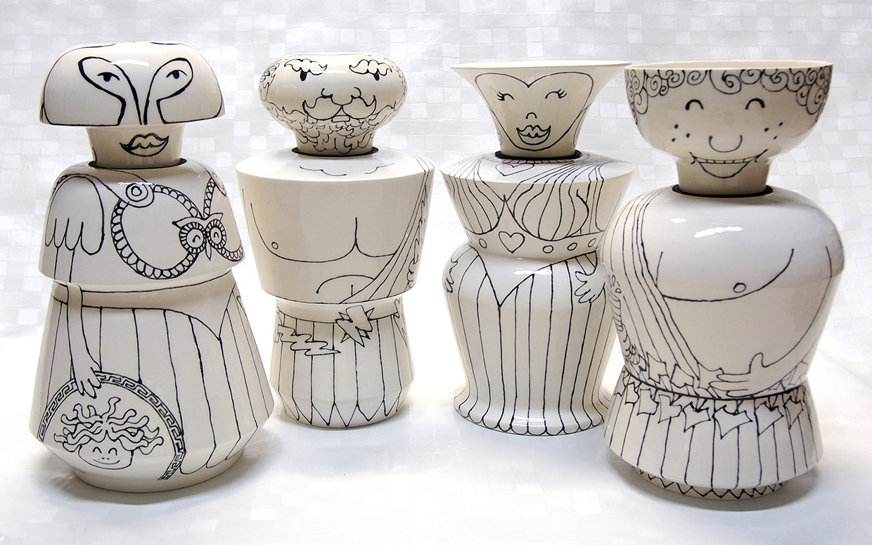 vase，ceramics，decorate，Ornaments，originality，