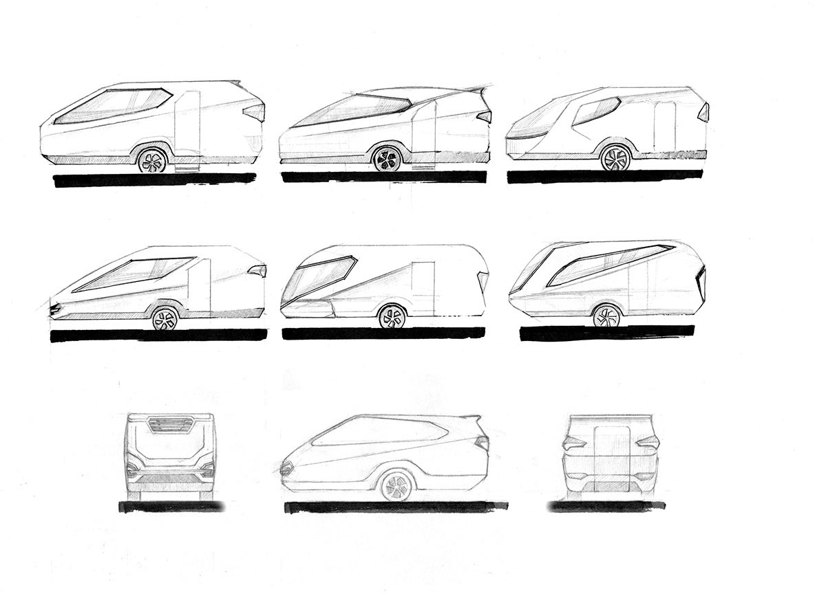 trailer，Movable house，industrial design，product design，comfortable，