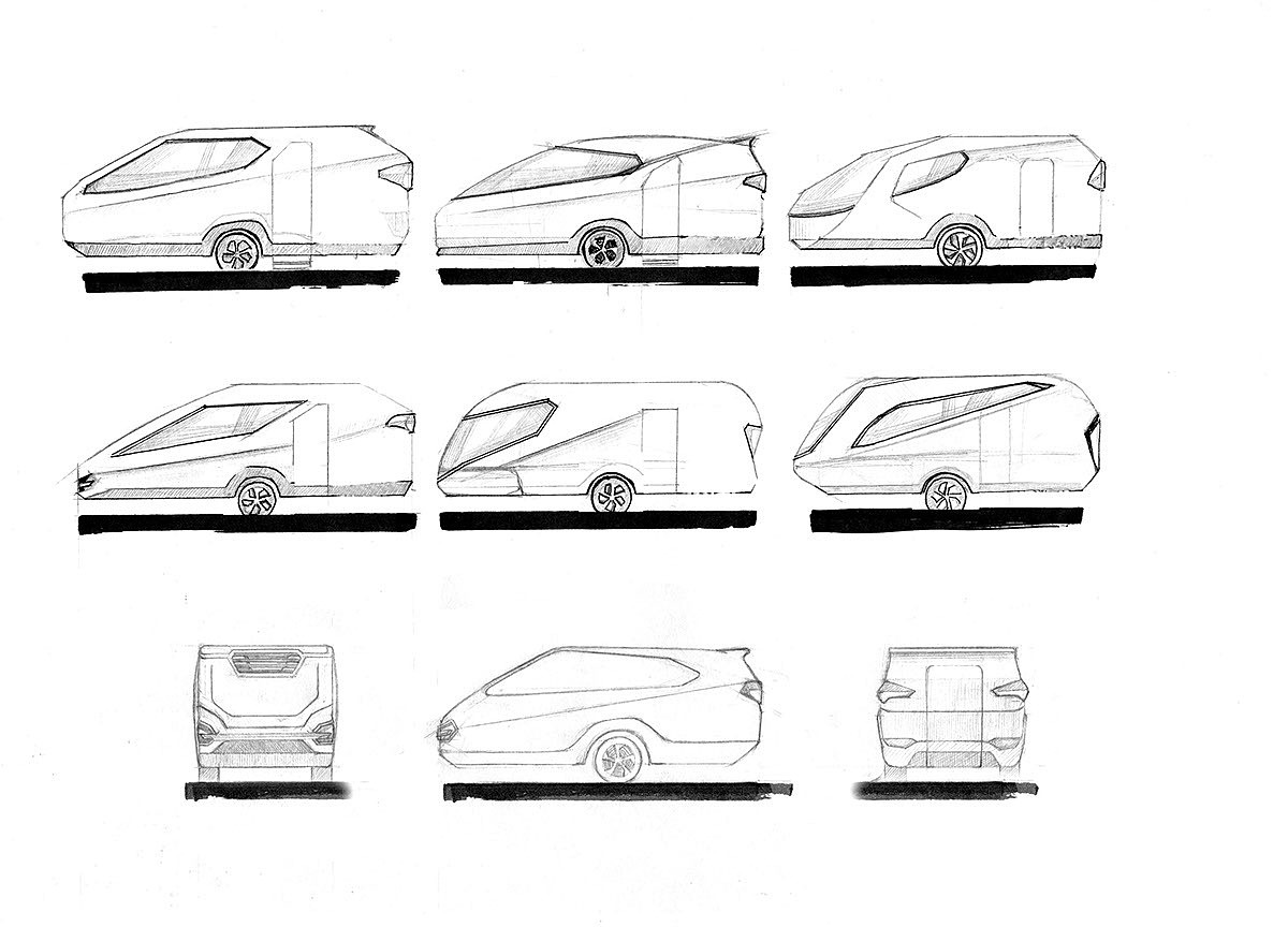 trailer，Movable house，industrial design，product design，comfortable，