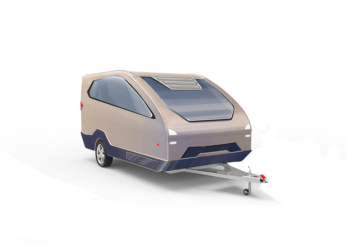 trailer，Movable house，industrial design，product design，comfortable，