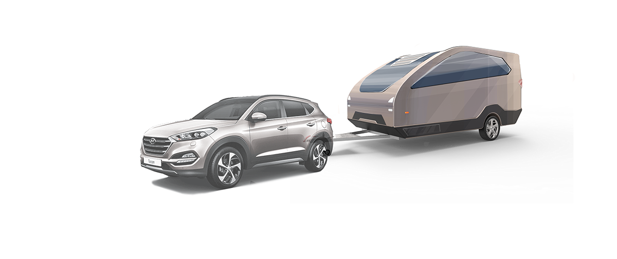 trailer，Movable house，industrial design，product design，comfortable，