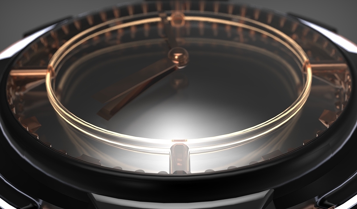 Mechanics，novel，Metallic texture，product design，Wristwatch，decorate，