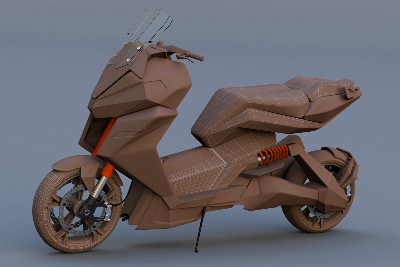 intelligence，science and technology，Concept car design，motorcycle，design sketch，