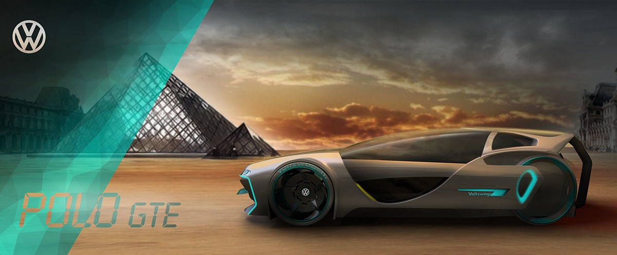 design sketch，intelligence，Render，Concept Car，public，