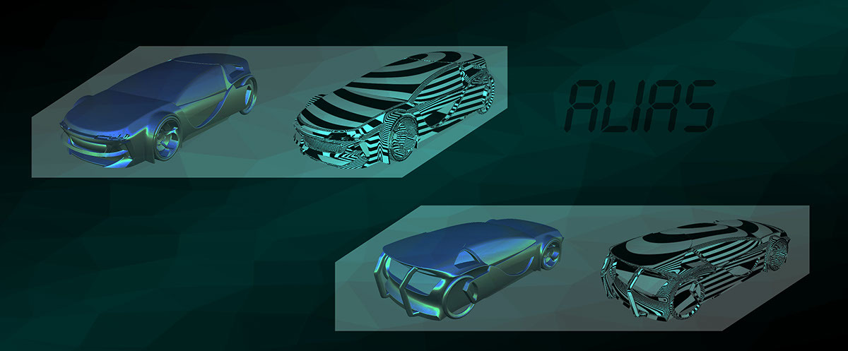 design sketch，intelligence，Render，Concept Car，public，