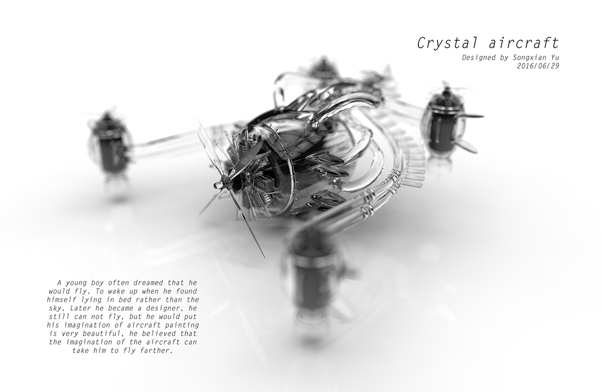 Digital，intelligence，science and technology，industrial design，Aerocraft，